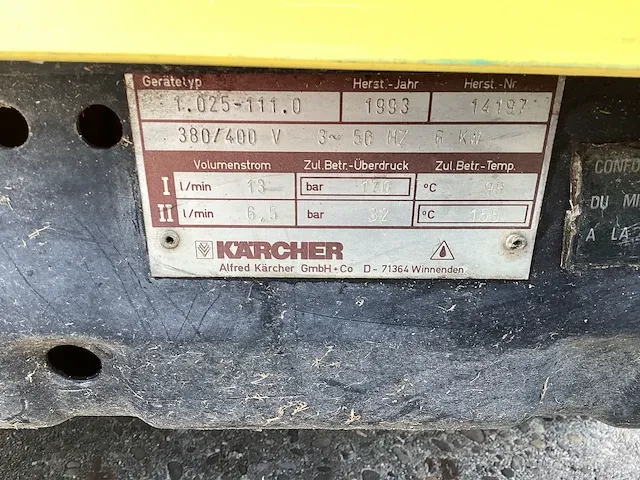 Karcher hds 695 hogedrukreiniger - afbeelding 6 van  6