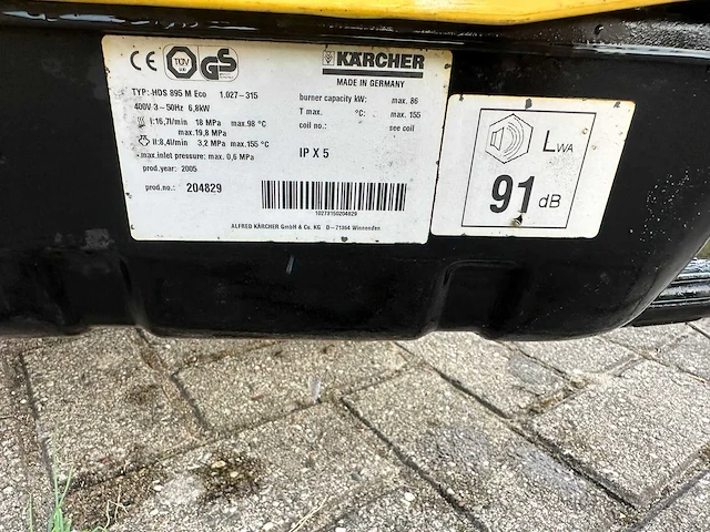 Karcher hds 895 m eco hogedrukreiniger - afbeelding 6 van  6
