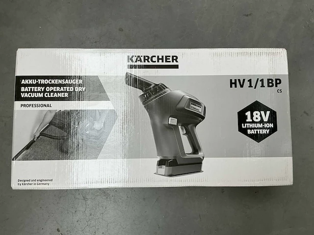 Kärcher hv1/1bp droog stofzuiger - afbeelding 2 van  5