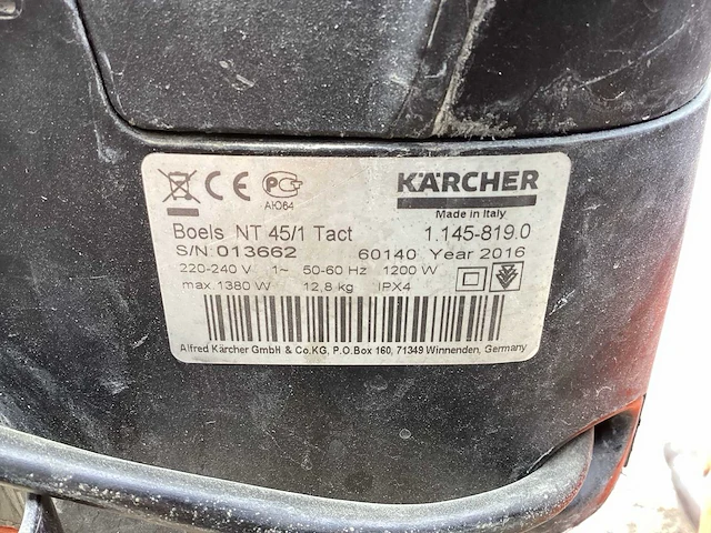 Kärcher industriële stofzuiger (2x) - afbeelding 6 van  6