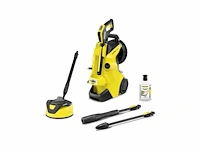 Kärcher k 4 premium power control home hogedrukreiniger - 130 bar - 380 l/u - 25 m²/u - slanghaspel - t 5 terrasreiniger - reinigingsmiddel - afbeelding 1 van  2