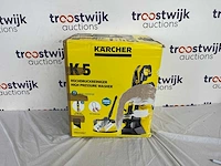 Kärcher k 5 premium smart control flex home hogedrukreiniger - premiumflex hogedrukslang - 145 bar - 500 l/u - 40 m²/u - slanghaspel - t 5 terrasreiniger - reinigingsmiddel - boost modus - app bediening - afbeelding 2 van  2