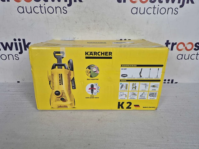 Kärcher k2 power control hogedrukreiniger - 1400w - 110 bar - afbeelding 3 van  3