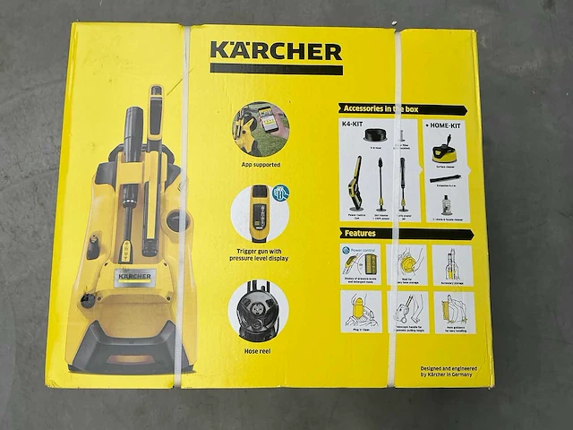 Kärcher k4 premium power control + home kit hogedrukreiniger - afbeelding 2 van  6