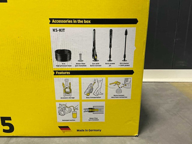 Kärcher k5 hogedrukreiniger - afbeelding 1 van  3