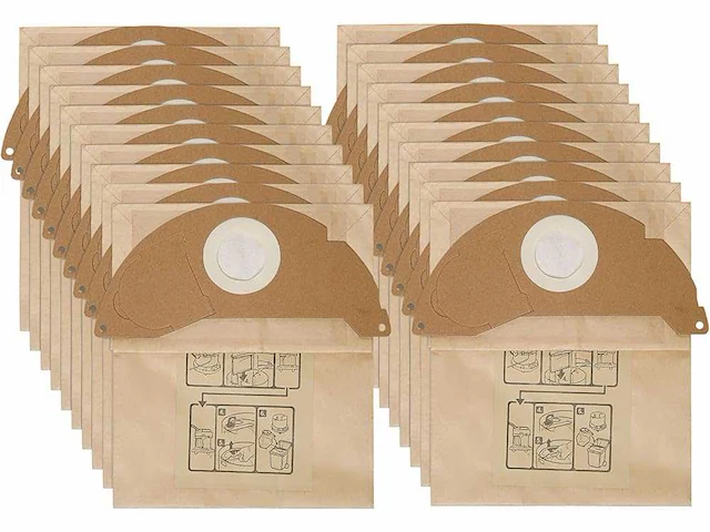 Kärcher kfi222 paper filter bag (50x) - afbeelding 3 van  4