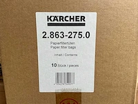Kärcher kfi222 paper filter bag (50x) - afbeelding 4 van  4