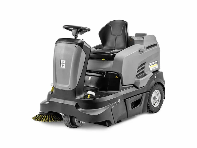Karcher km 90/60 r bp opzit veeg/zuigmachine dubbele borstels - afbeelding 2 van  16