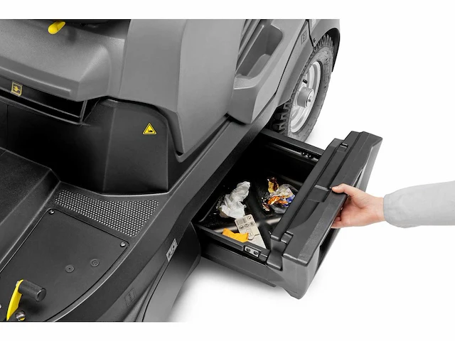 Karcher km 90/60 r bp opzit veeg/zuigmachine dubbele borstels - afbeelding 5 van  16