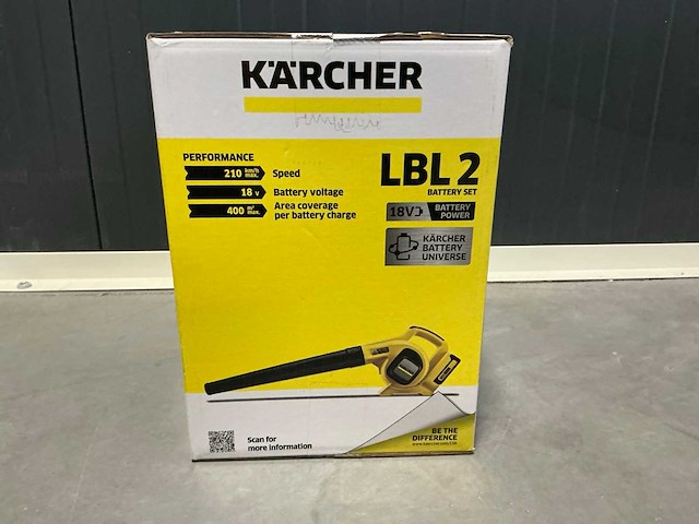 Kärcher lbl2 accu set bladblazer - afbeelding 5 van  5