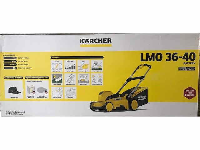 Karcher lmo 36-40 grasmaaier - afbeelding 5 van  8