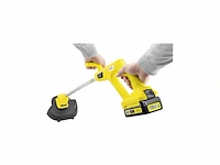 Karcher ltr 25 accu grastrimmer 18volt exclusief accu en lader 25 cm maaibreedte - afbeelding 2 van  4