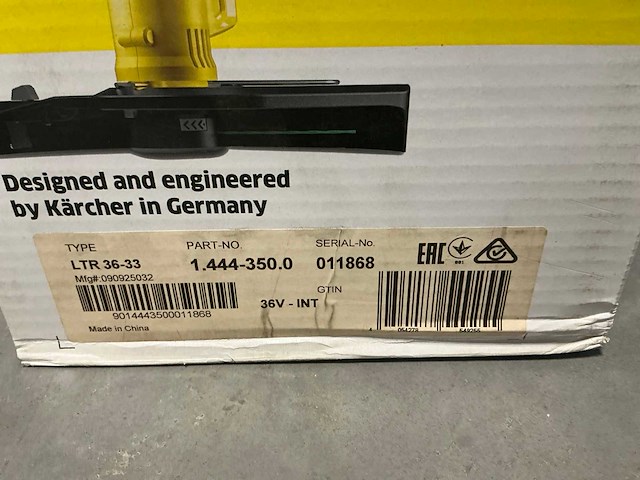Kärcher ltr 36-33 kantemaaier - afbeelding 7 van  8