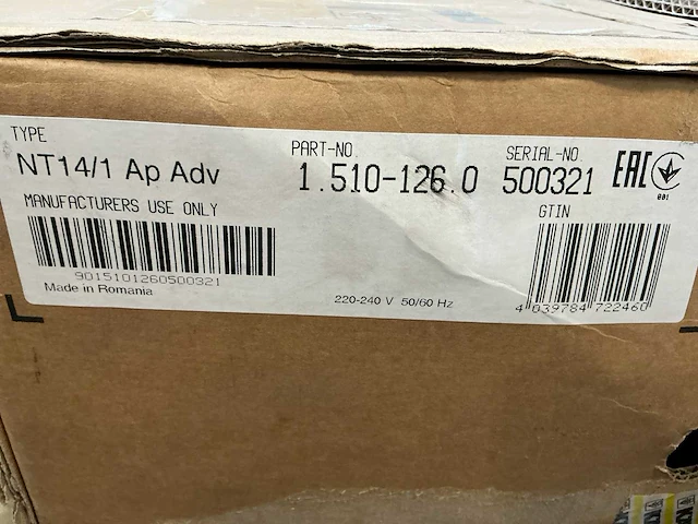 Kärcher nt14/1 ap adv professionele industriële stofzuiger - afbeelding 4 van  4