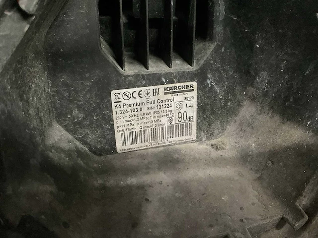 Kärcher premium full control k4 hogedrukreiniger - afbeelding 7 van  7