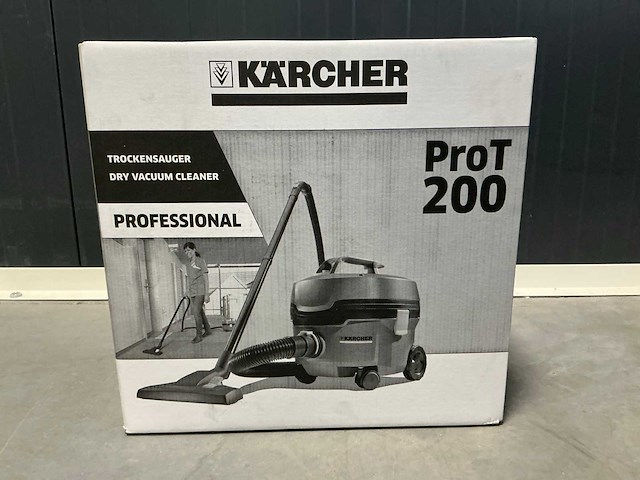 Kärcher pro t200 industriële stofzuiger - afbeelding 3 van  6