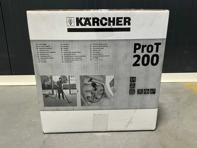 Kärcher pro t200 industriële stofzuiger - afbeelding 4 van  6