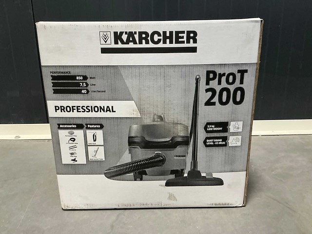 Kärcher pro t200 industriële stofzuiger - afbeelding 5 van  6