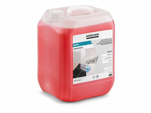 Kärcher rm751 professioneel reinigingsmiddel 10 liter (2x) - afbeelding 1 van  4