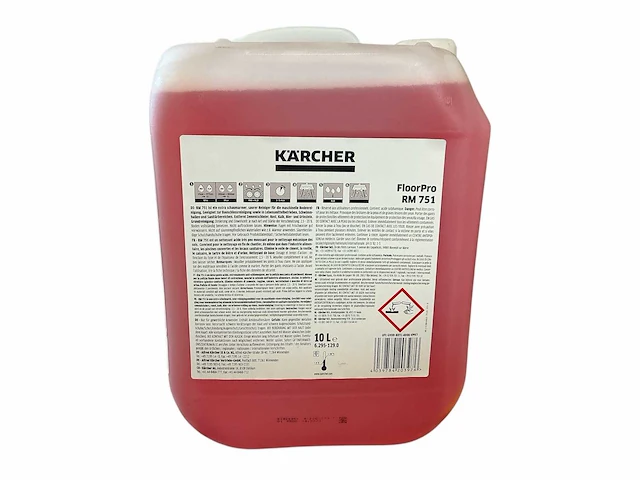 Kärcher rm751 professioneel reinigingsmiddel 10 liter (2x) - afbeelding 3 van  4