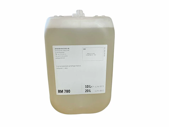 Kärcher rm780 professioneel reinigingsmiddel 10 liter (2x) - afbeelding 3 van  5