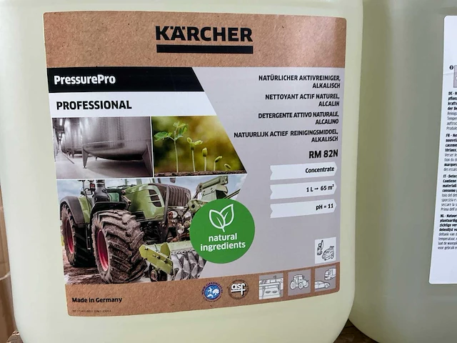 Kärcher rm82n professioneel reinigingsmiddel 10 liter (2x) - afbeelding 2 van  4