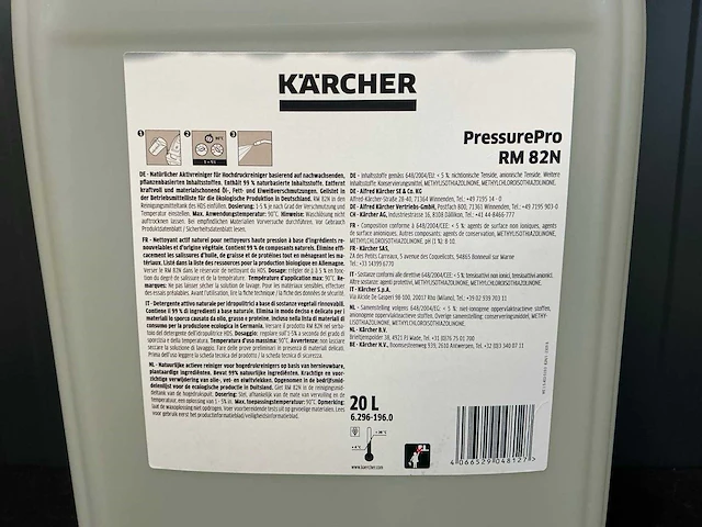 Kärcher rm82n reinigingsmiddel - afbeelding 4 van  6