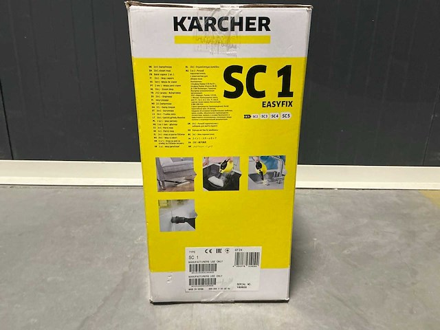 Kärcher sc1 easyfix stoomreiniger - afbeelding 2 van  6