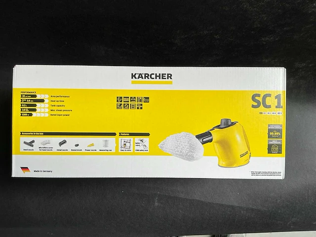 Kärcher sc1 stoomreiniger - afbeelding 8 van  8