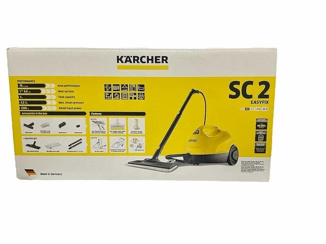 Kärcher sc2 easyfix stoomreiniger - afbeelding 4 van  5
