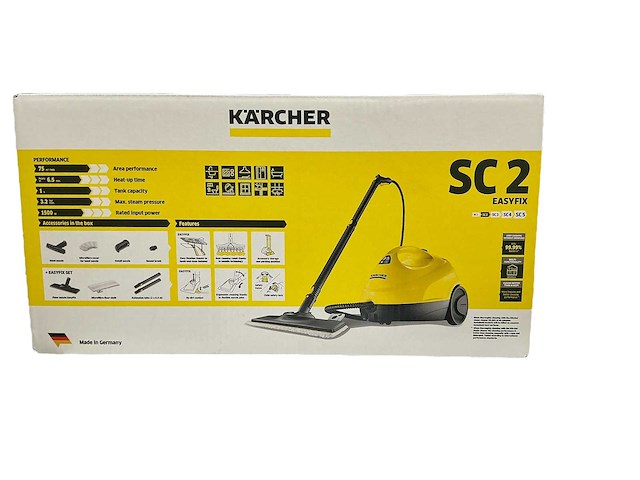 Kärcher sc2 easyfix stoomreiniger - afbeelding 4 van  5