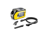 Kärcher se 318 compacte accustofzuiger 75 mm werkbreedte spoelfunctie autoreiniging zonder accu en oplader - afbeelding 1 van  6