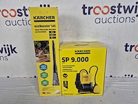 Kärcher sp 9.000 flat dompelpomp - wateropbrengst 9000 l/u - vlakafzuiging tot 1 mm - korrelgrootte max. 5 mm + kärcher eco!booster 145 (k5) - hogedrukreiniger spuitlans - 50% sneller - 50% waterbesparing - afbeelding 2 van  2