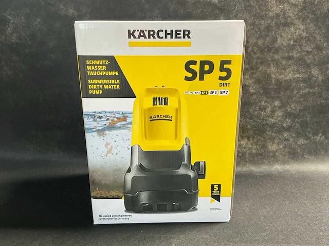 Kärcher sp5 dirt waterpomp - afbeelding 2 van  5