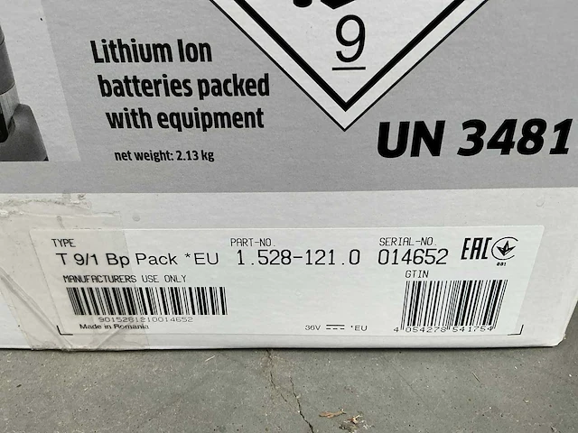Kärcher t 9/1 bp pack professionele industriële stofzuiger - afbeelding 5 van  5