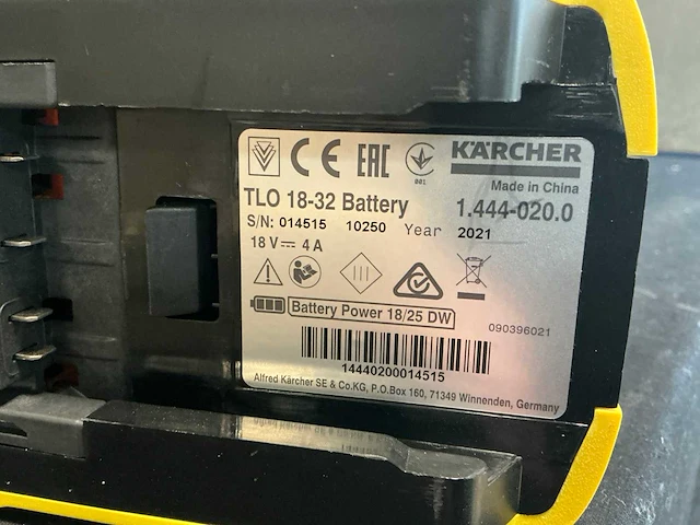 Kärcher tlo 18-32 battery heggenschaar - afbeelding 5 van  5