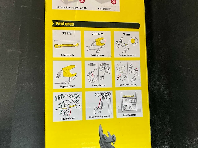Karcher tlo 18-32 heggenschaar - afbeelding 3 van  4