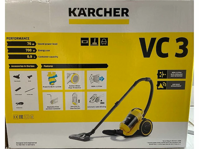 Kärcher vc3 stofzuiger - afbeelding 4 van  5