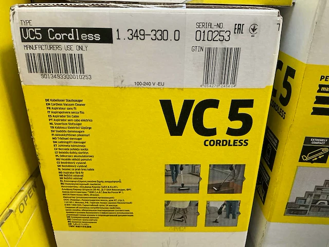 Kärcher vc5 cordless stofzuiger - afbeelding 3 van  3