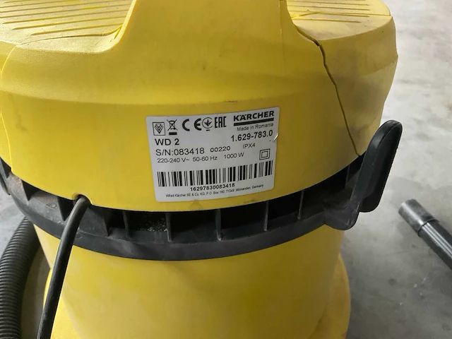 Kärcher wd 2 nat-droogzuiger stofzuiger - afbeelding 4 van  6