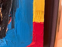 Karel appel (1921-2006) - twee personages- olieverf op doek - afbeelding 9 van  11