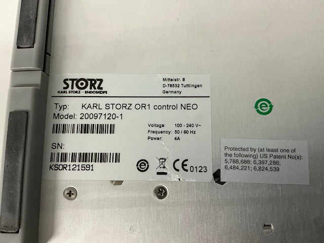 Karl storz - 20097120 - or1 control neo - afbeelding 4 van  4