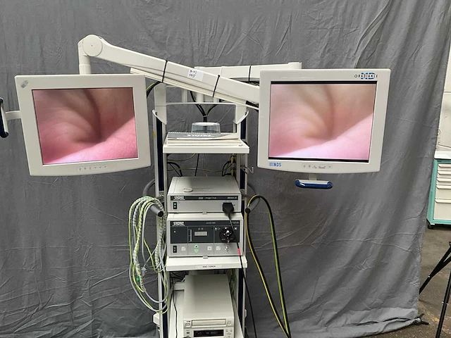 Karl storz - afbeelding 1 camera, afbeelding 1 hub, xenon 300, sony dvd - endoscopie stack systeem - afbeelding 1 van  15