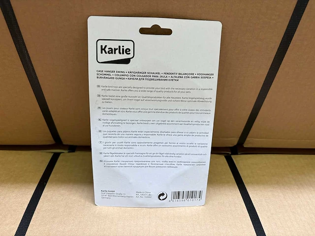 Karlie kooihanger - vogelspeelgoed (864x) - afbeelding 2 van  2