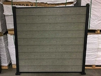 Karo - 21.0019 - 6 schermen(9 losse planken), 6 palen.