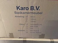 Karo - 64.0013 - badkamermeubel zonder wasbak met led spiegel - afbeelding 3 van  3