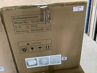 Karo - 64.0013 - badkamermeubel zonder wasbak. - afbeelding 3 van  4