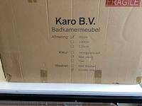 Karo - 64.0016 - badkamermeubel zonder wasbak met led spiegel - afbeelding 5 van  5
