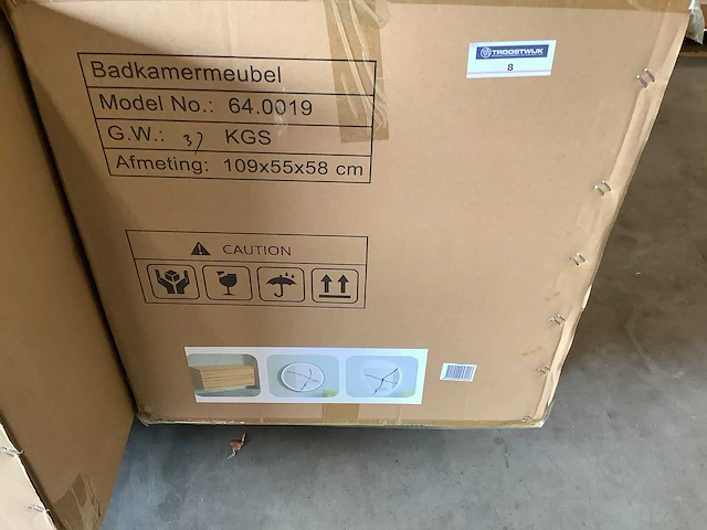 Karo - 64.0019 - badkamermeubel zonder wasbak. - afbeelding 2 van  3