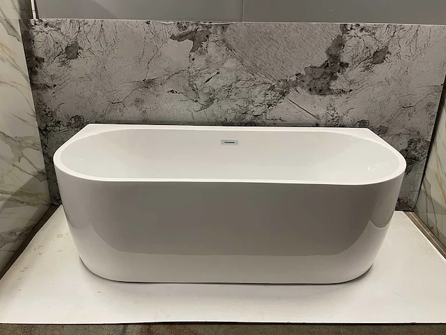 Karo - 64.002 - half vrijstaand bad 180x80 cm - afbeelding 1 van  5